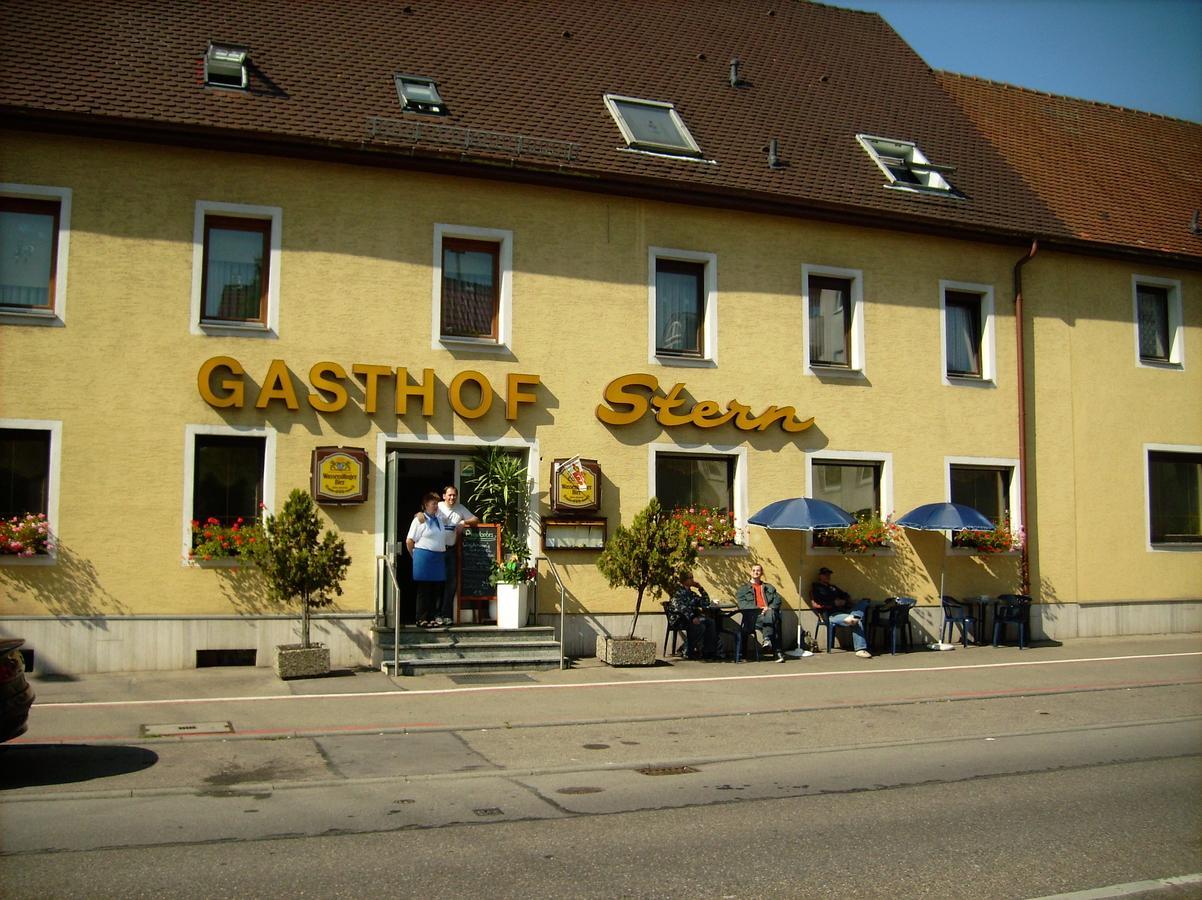 Gasthof Goldener Stern 阿伦 外观 照片